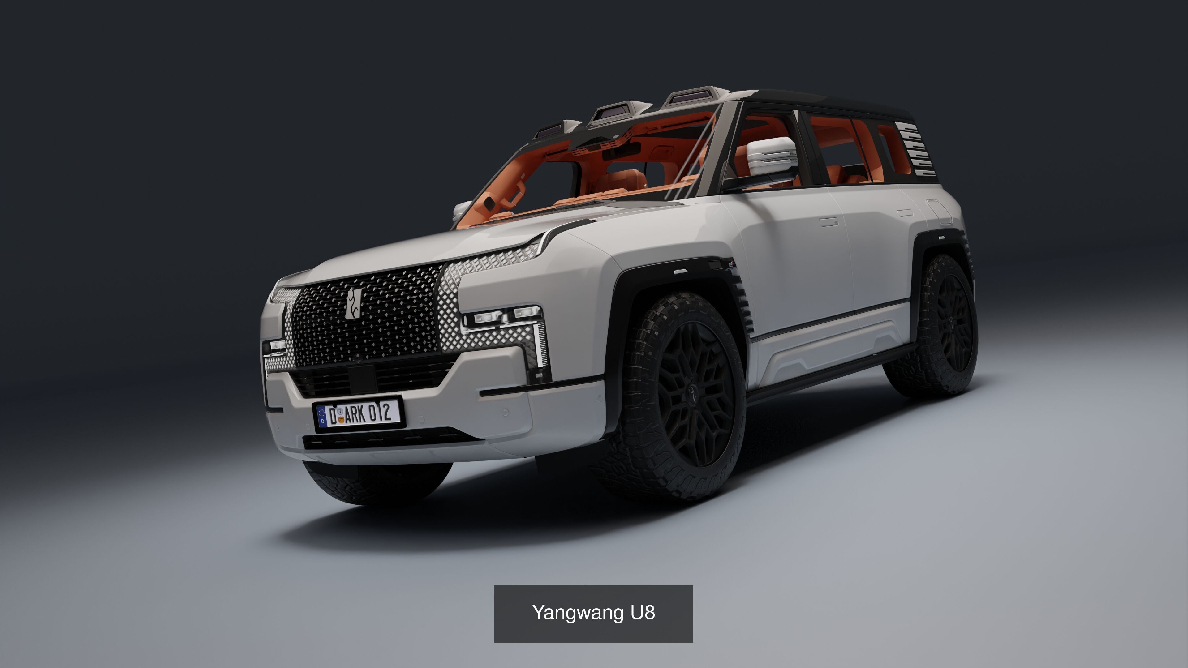 SUV  Offroad 3D Car Pack  Wrangler AMG G63 Ram TRX 3D Model Collection_3