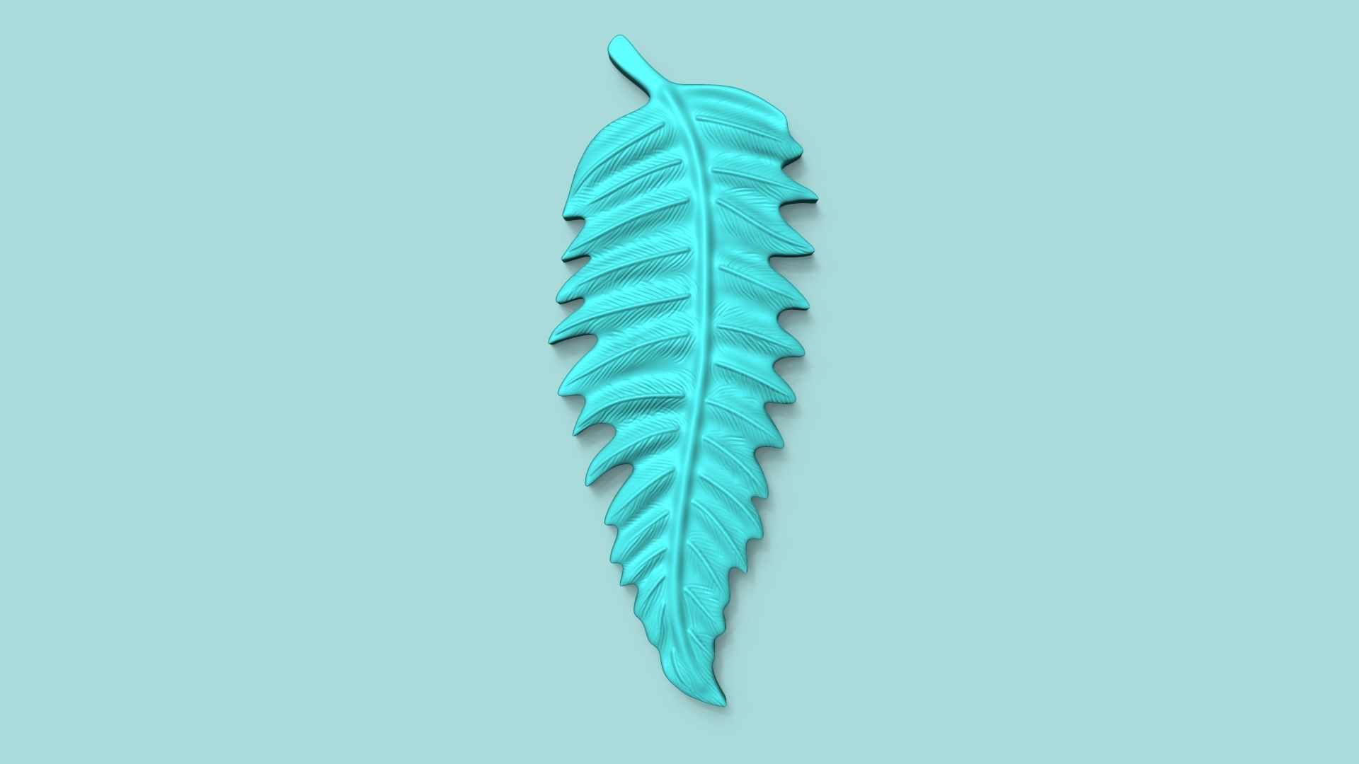 09 Tropical Leaf Collection - Silicone Mold Maker - Template _68