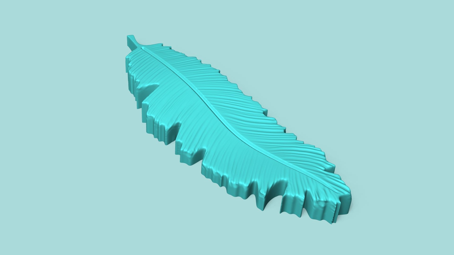 09 Tropical Leaf Collection - Silicone Mold Maker - Template _13