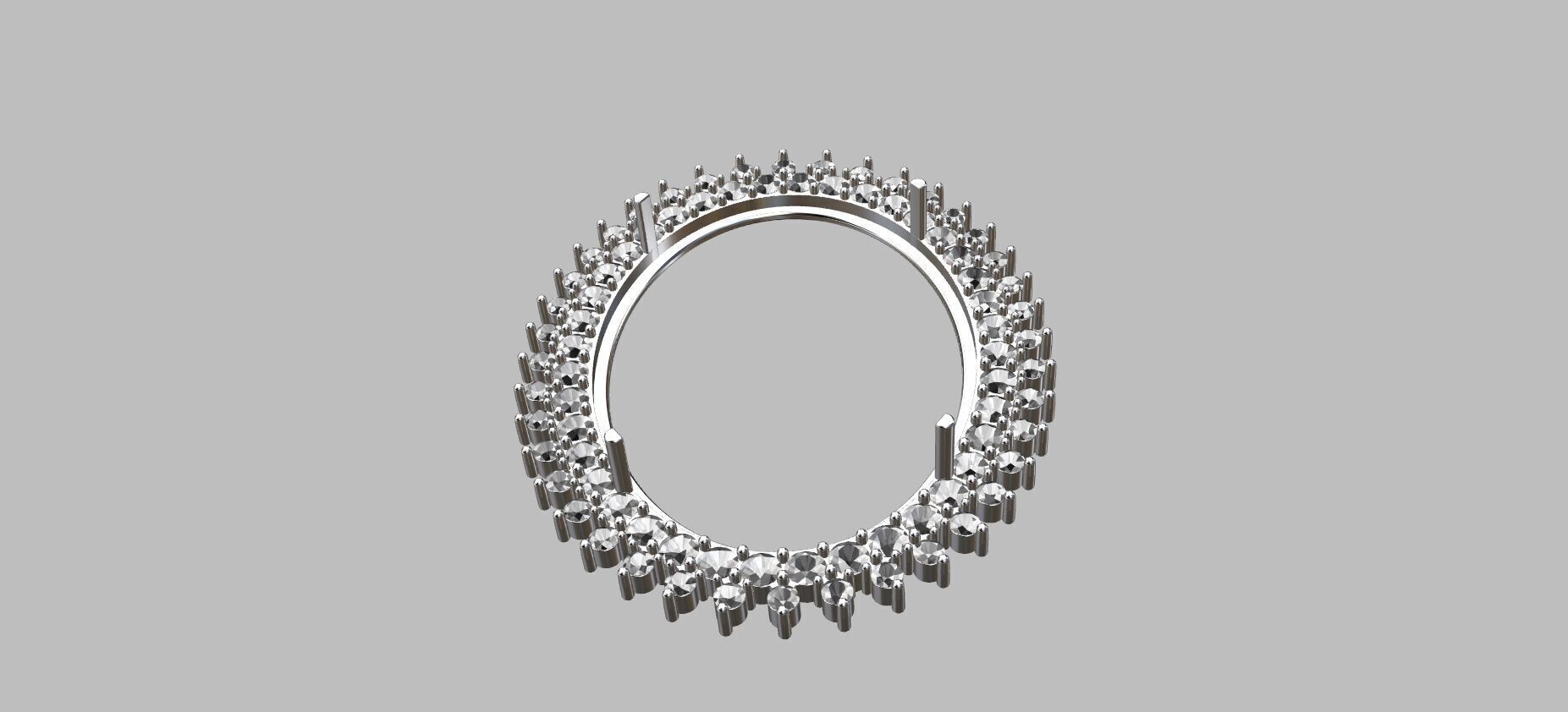 Medallion Pendant 3D print model_5