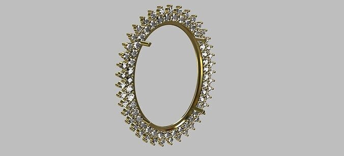 Medallion Pendant 3D print model