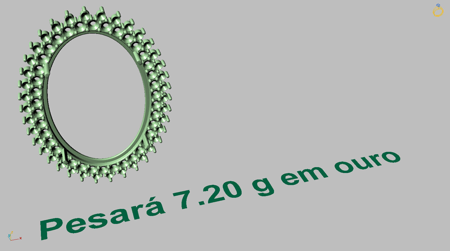 Medallion Pendant 3D print model_13