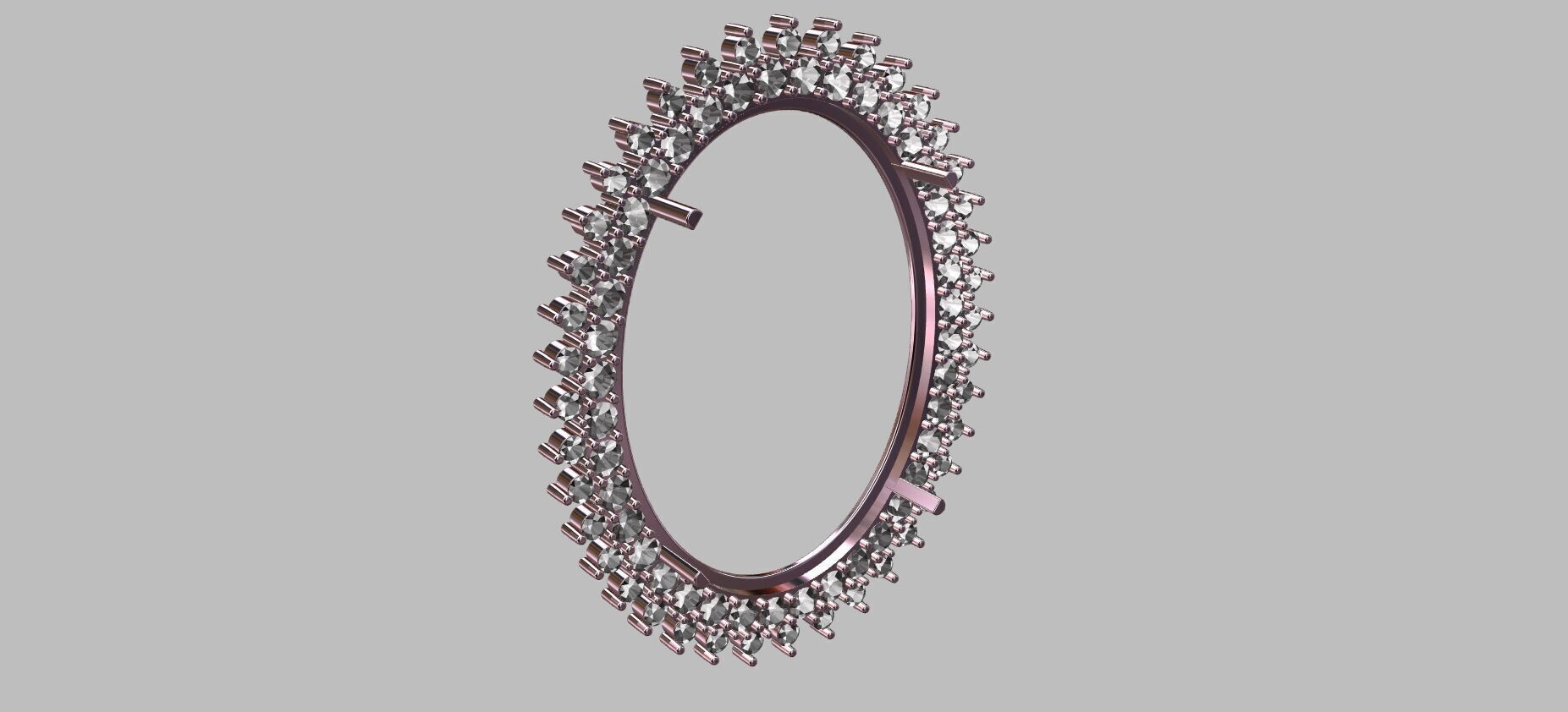 Medallion Pendant 3D print model_7