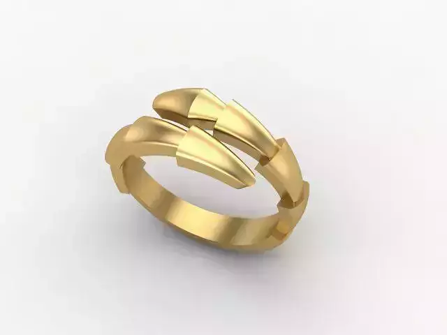 Snake shape ring