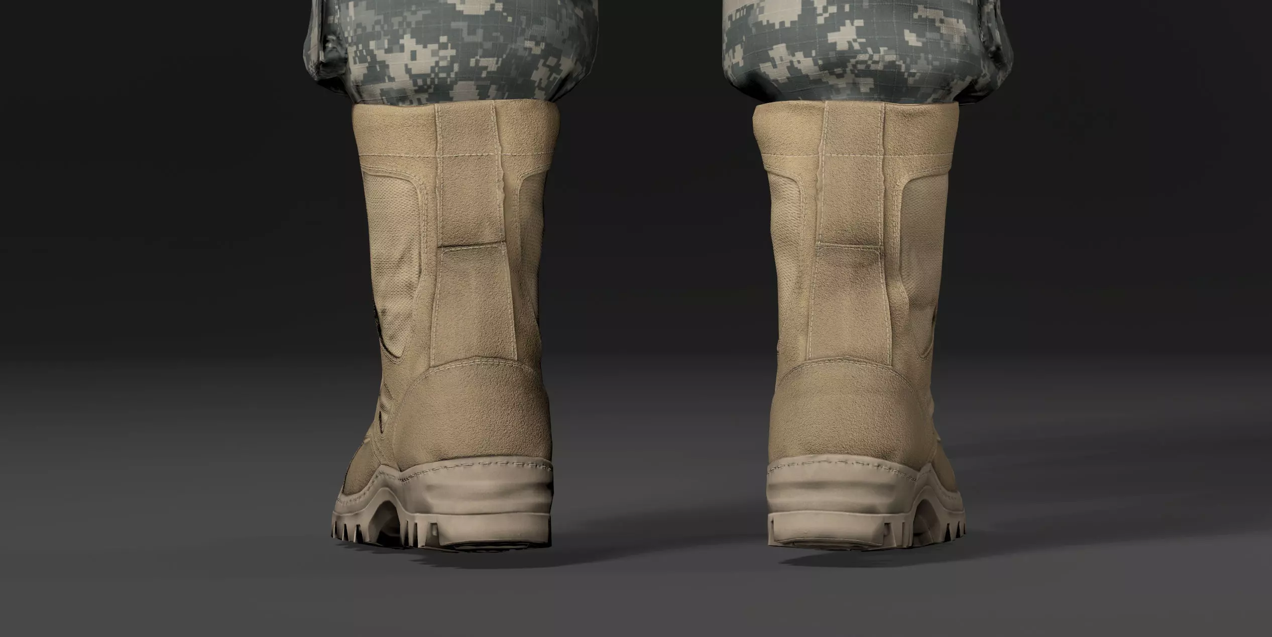 Modern Military Uniform Authentic USMC US Army Camos UE5-Ready  Low-poly 3D model_18