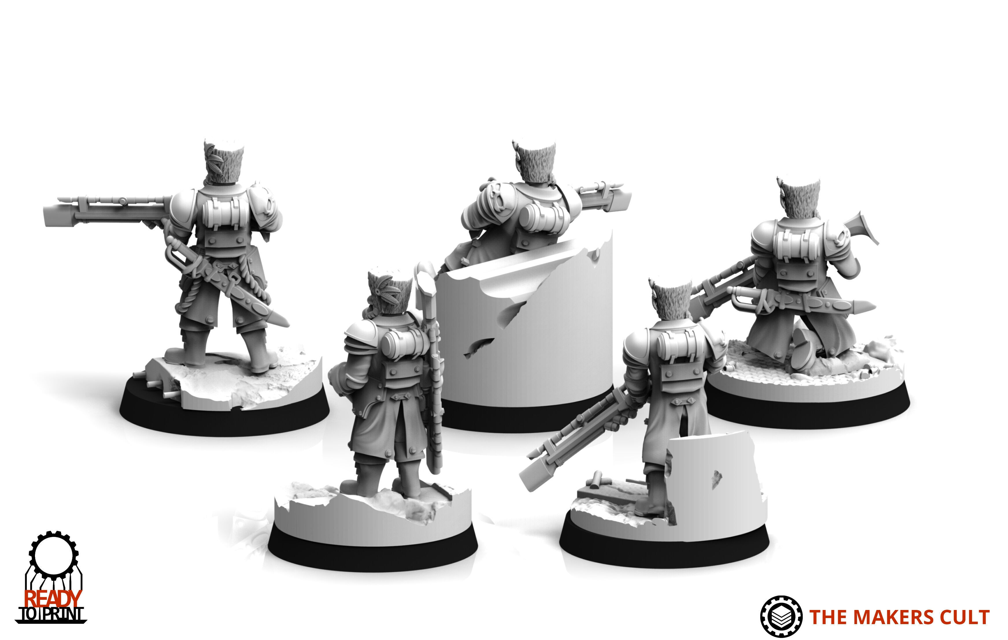 Primus Scion - Snipers 3D print model_2