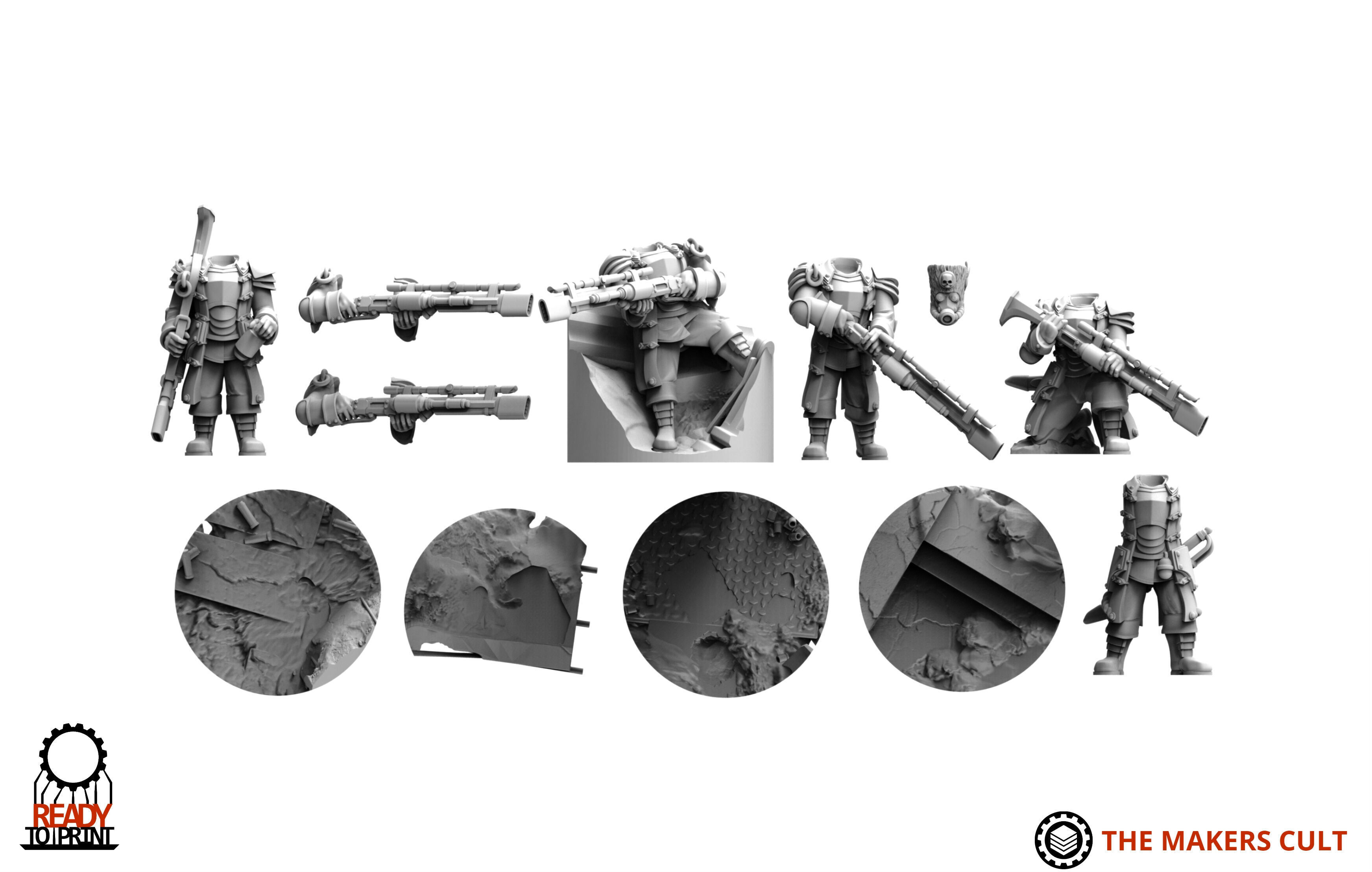 Primus Scion - Snipers 3D print model_1