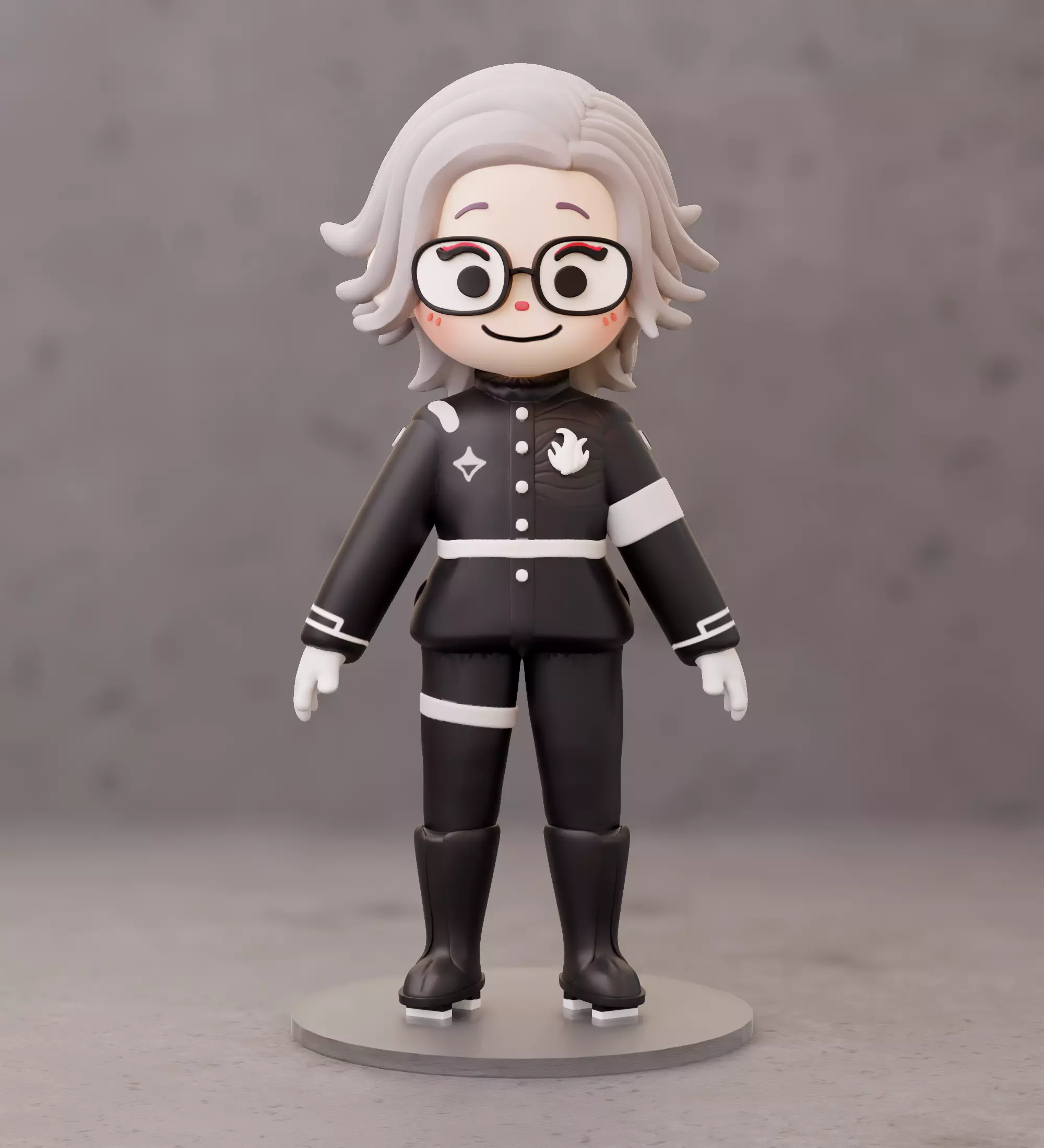 Eito Aotsuki Battle Mode Figure For 3D Printing 3D print model