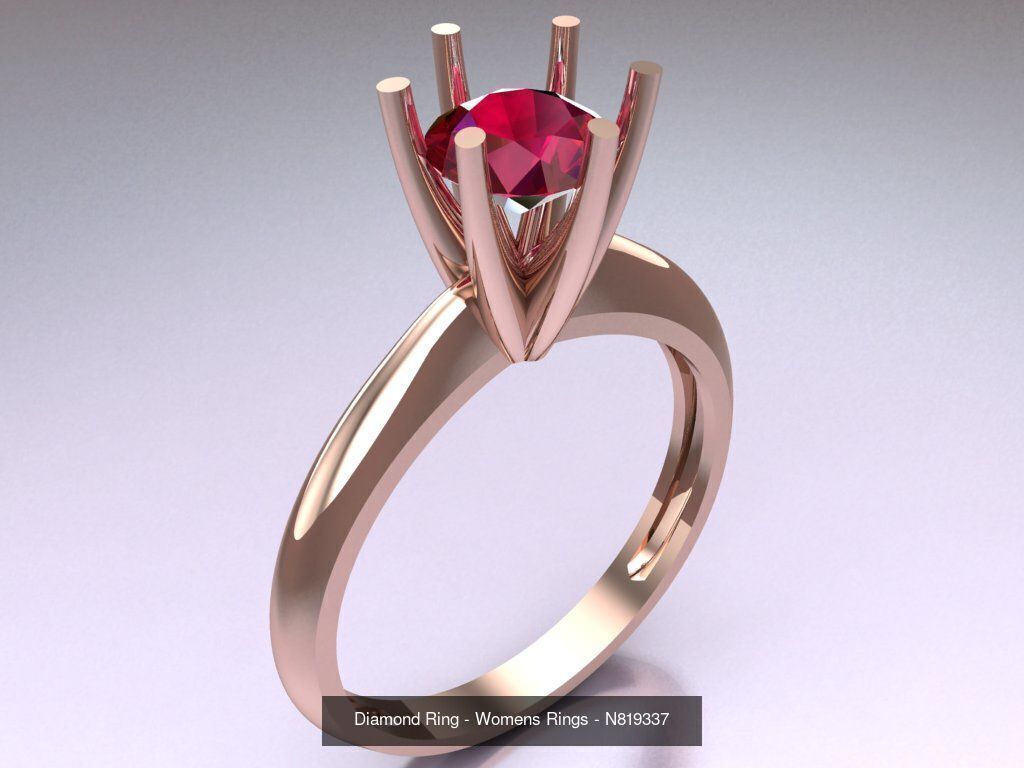 Collection 3d Ring Jewellery - 100 Rings N02 _82