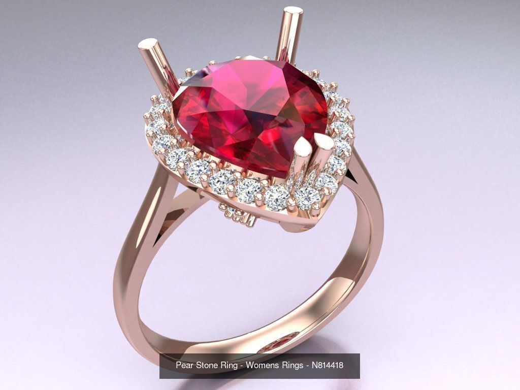Collection 3d Ring Jewellery - 100 Rings N02 _48