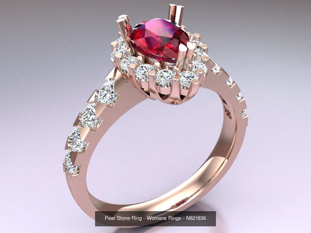 Collection 3d Ring Jewellery - 100 Rings N02 _95