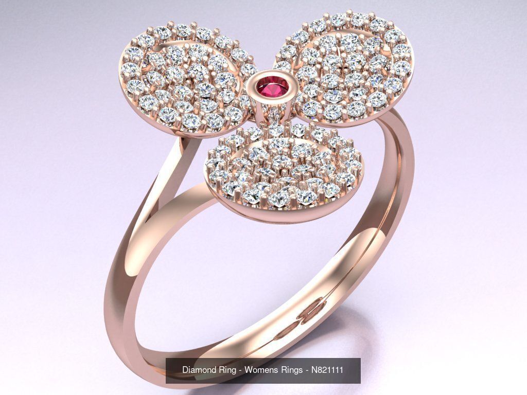 Collection 3d Ring Jewellery - 100 Rings N02 _110