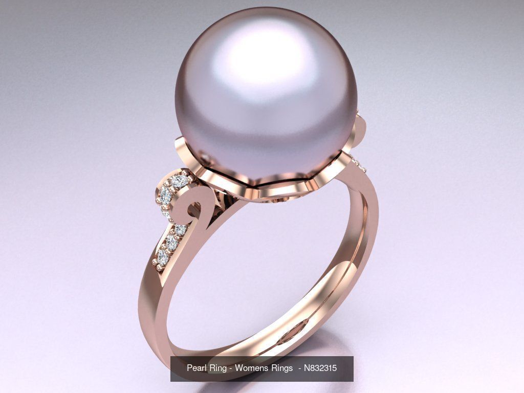 Collection 3d Ring Jewellery - 100 Rings N02 _38