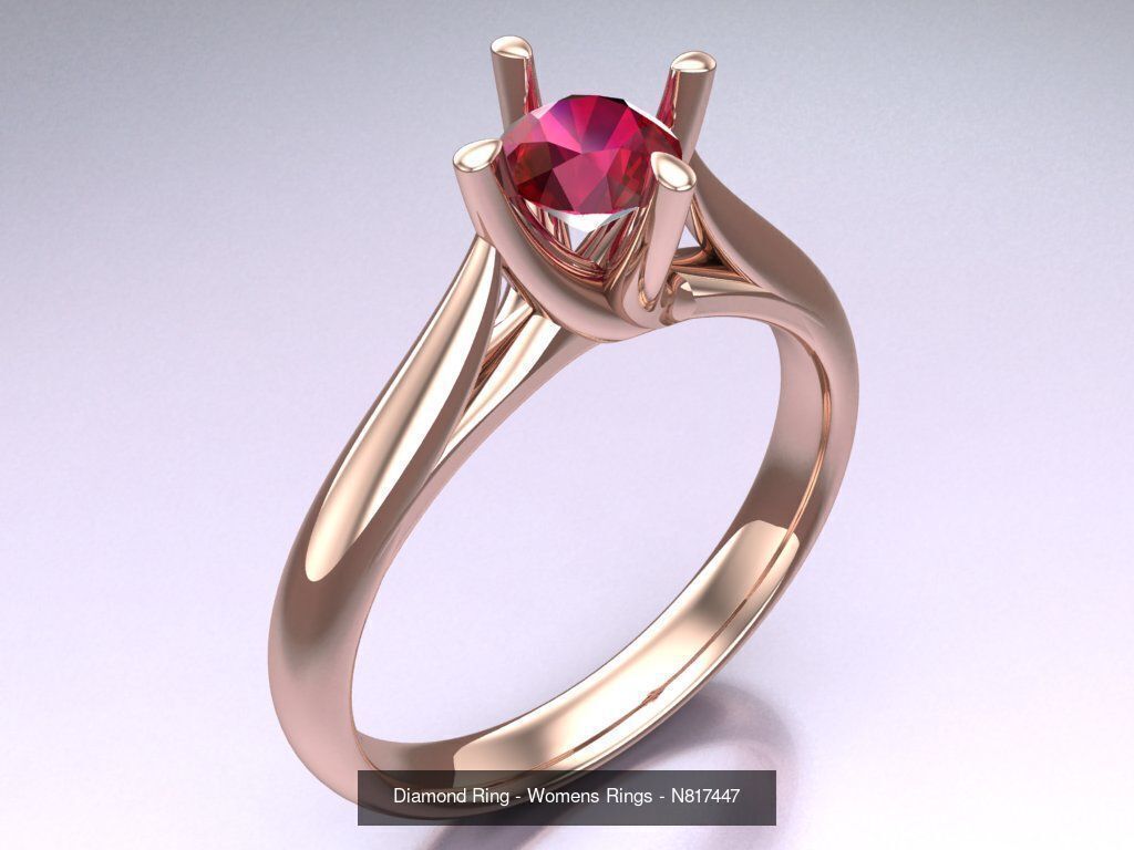 Collection 3d Ring Jewellery - 100 Rings N02 _71