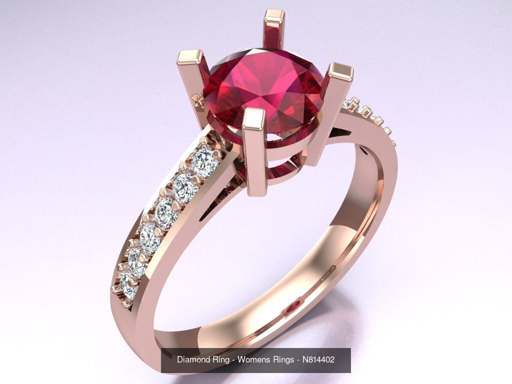 Collection 3d Ring Jewellery - 100 Rings N02 _46