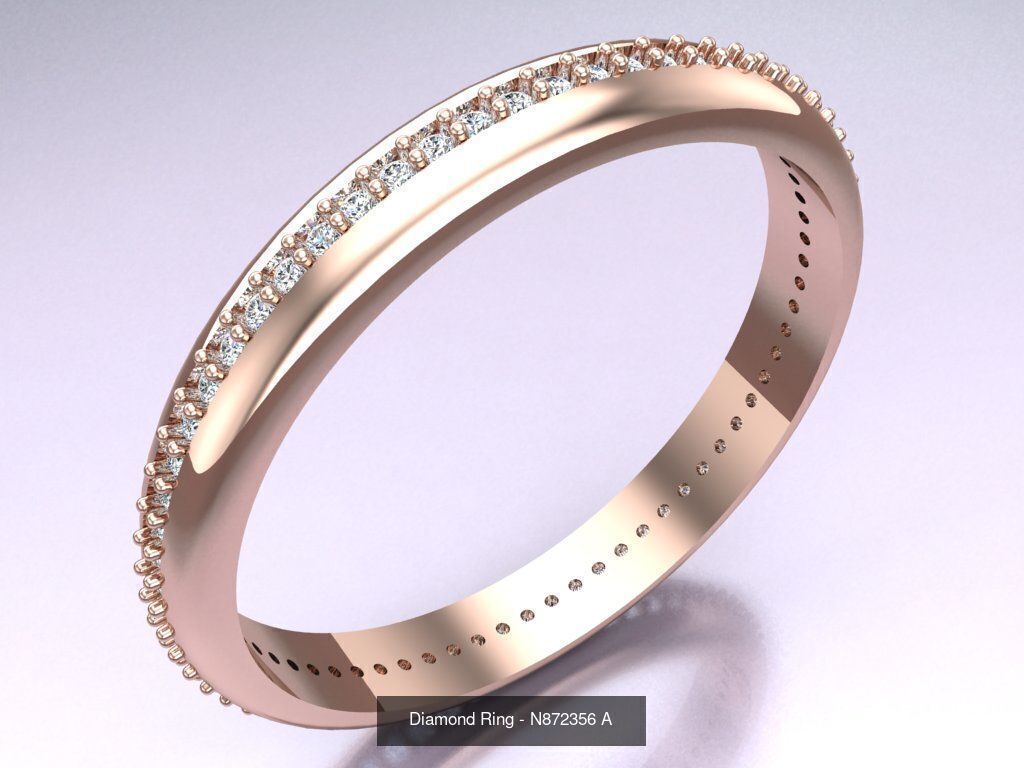 Collection 3d Ring Jewellery - 100 Rings N02 _42