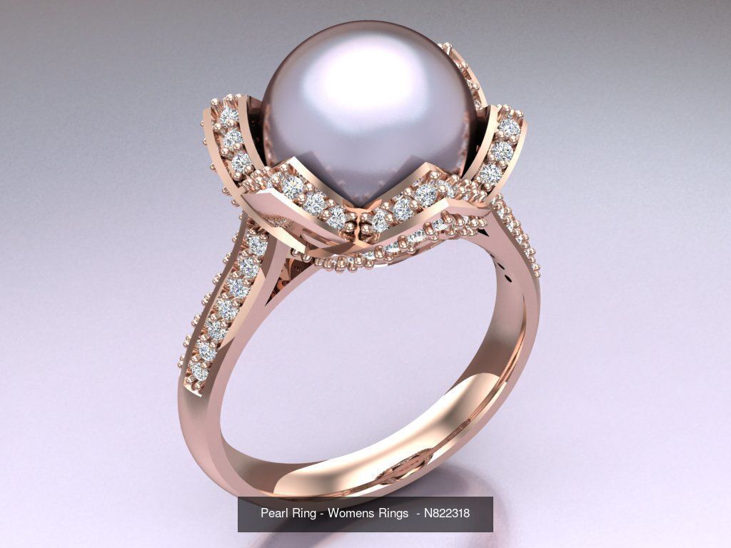 Collection 3d Ring Jewellery - 100 Rings N02 _22