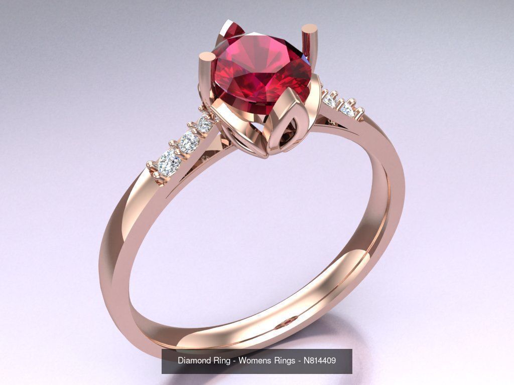 Collection 3d Ring Jewellery - 100 Rings N02 _47