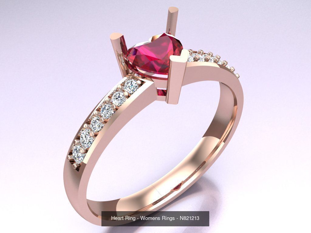 Collection 3d Ring Jewellery - 100 Rings N02 _112