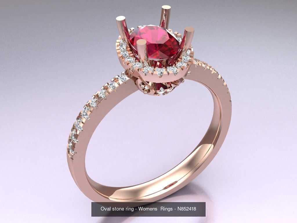 Collection 3d Ring Jewellery - 100 Rings N02 _58