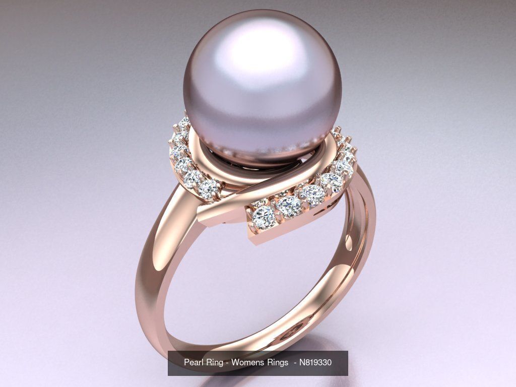 Collection 3d Ring Jewellery - 100 Rings N02 _81