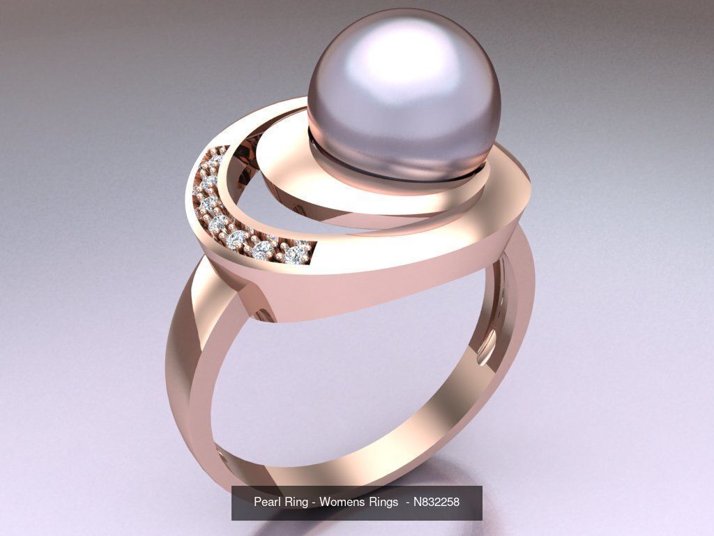 Collection 3d Ring Jewellery - 100 Rings N02 _37