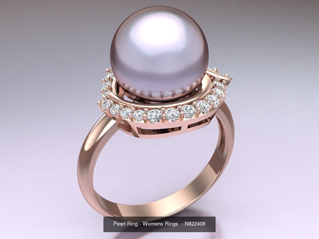 Collection 3d Ring Jewellery - 100 Rings N02 _27