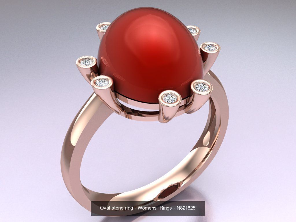 Collection 3d Ring Jewellery - 100 Rings N02 _94