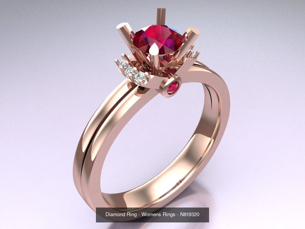 Collection 3d Ring Jewellery - 100 Rings N02 _80