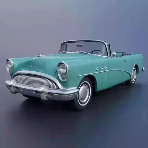 Buick Century Convertible 1954 3D print model
