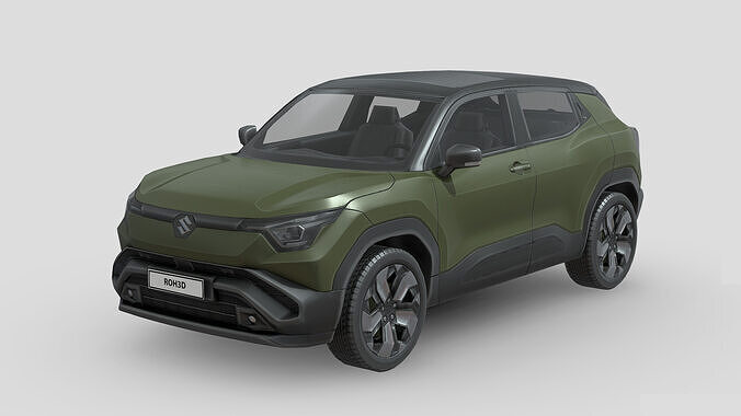 Suzuki E-Vitara 2025 Low-poly 3D model