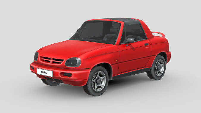 Suzuki X90 1996 Low-poly 3D model