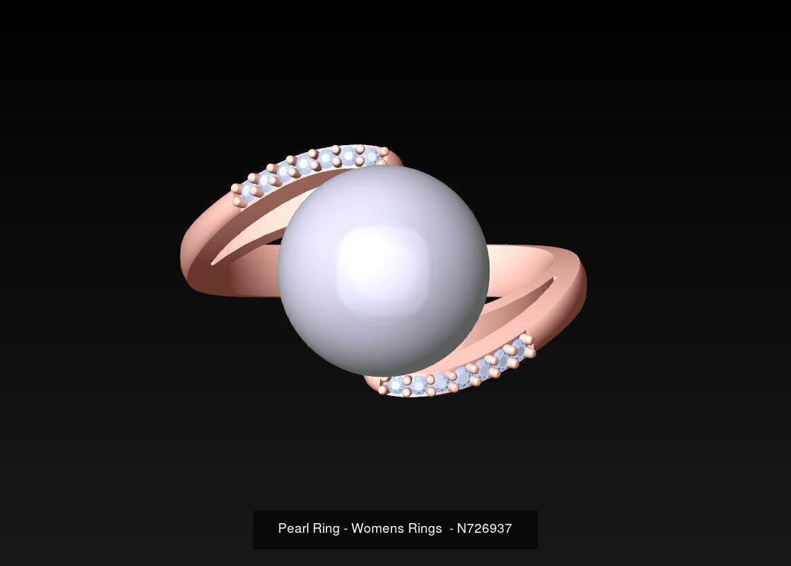 Collection 3d Ring Jewellery - 100 Rings N04 _102