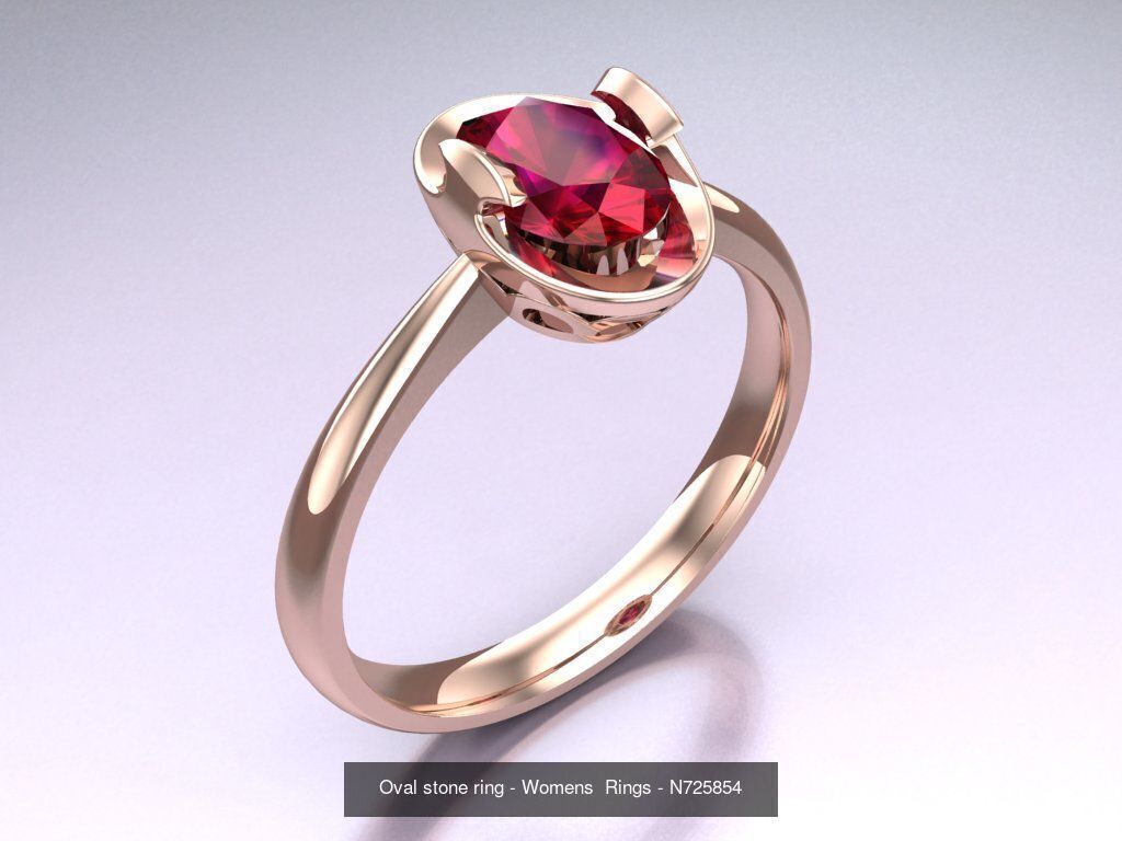 Collection 3d Ring Jewellery - 100 Rings N04 _59