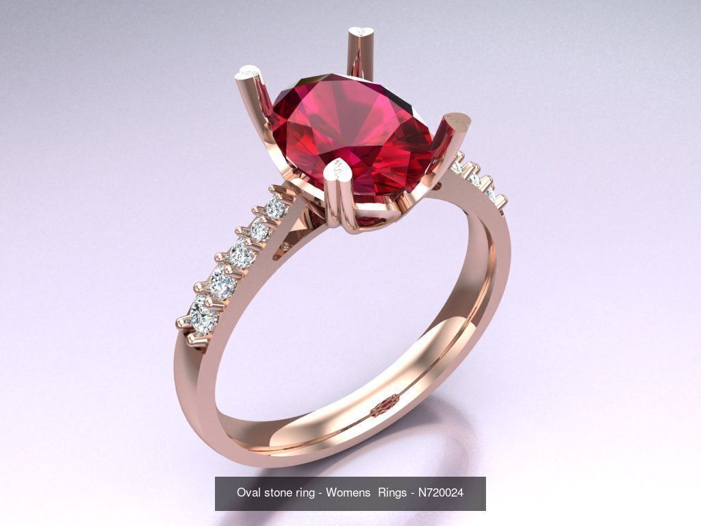 Collection 3d Ring Jewellery - 100 Rings N04 _42