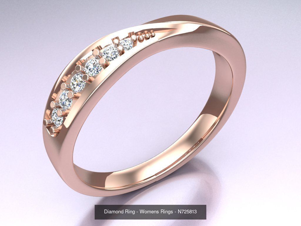 Collection 3d Ring Jewellery - 100 Rings N04 _60