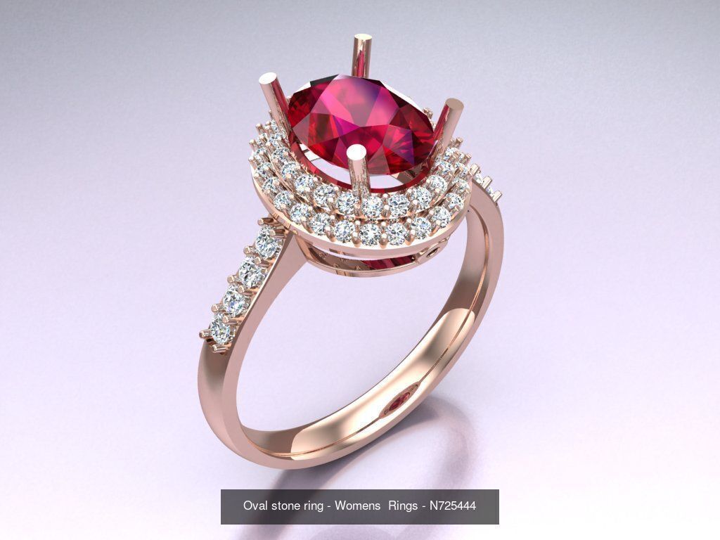 Collection 3d Ring Jewellery - 100 Rings N04 _93