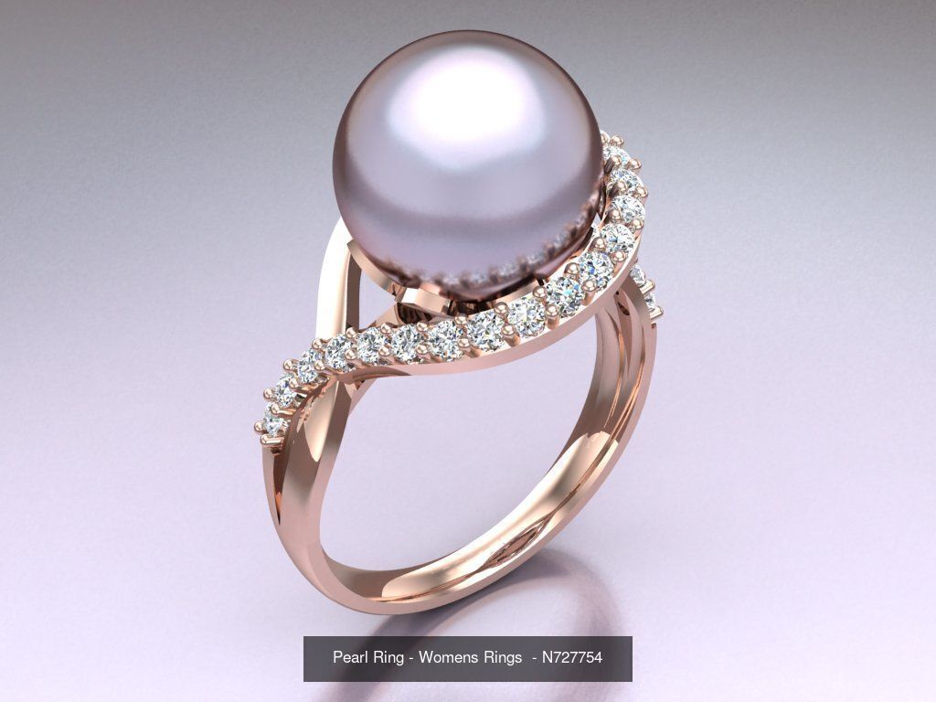 Collection 3d Ring Jewellery - 100 Rings N04 _92