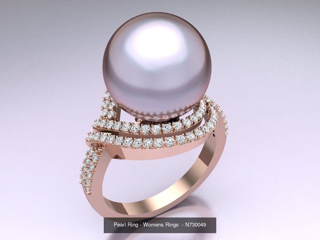 Collection 3d Ring Jewellery - 100 Rings N04 _47