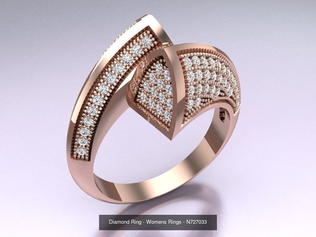 Collection 3d Ring Jewellery - 100 Rings N04 _91