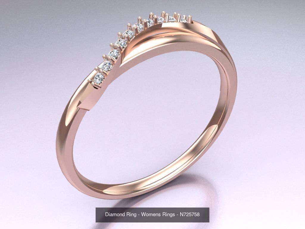 Collection 3d Ring Jewellery - 100 Rings N04 _57