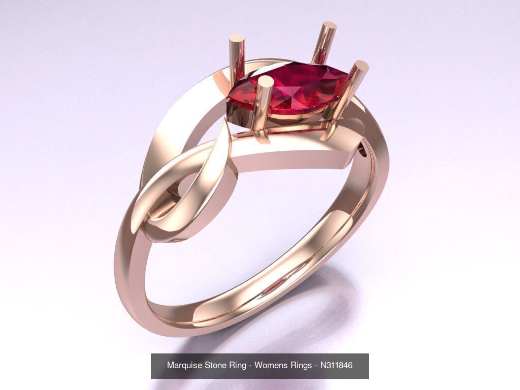 Collection 3d Ring Jewellery - 100 Rings N04 _20