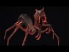 Hell arachnid low-poly game engine ready 3D model Low-poly 3D model_2