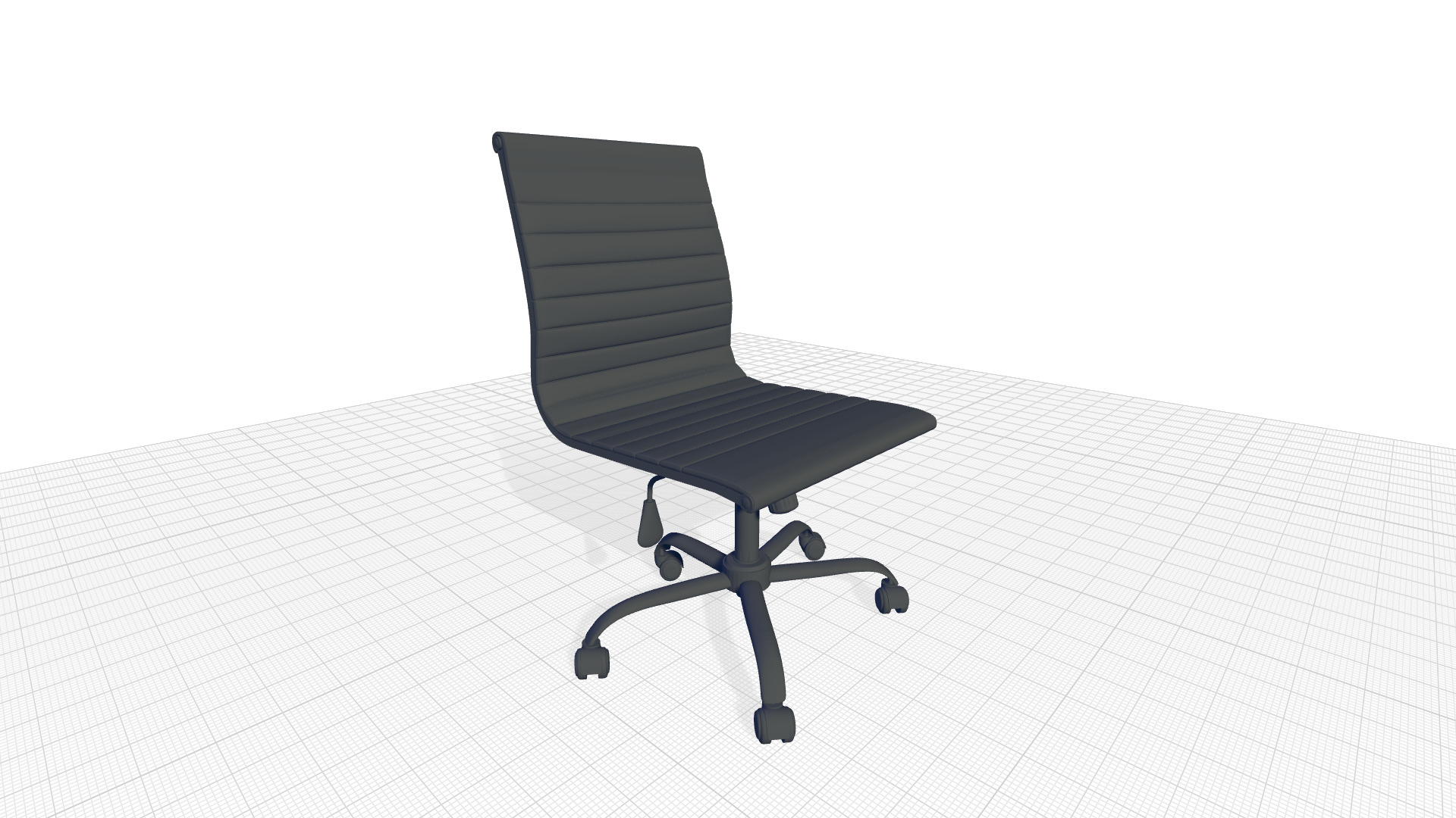 Aavyn Conference Chair 3D model_2