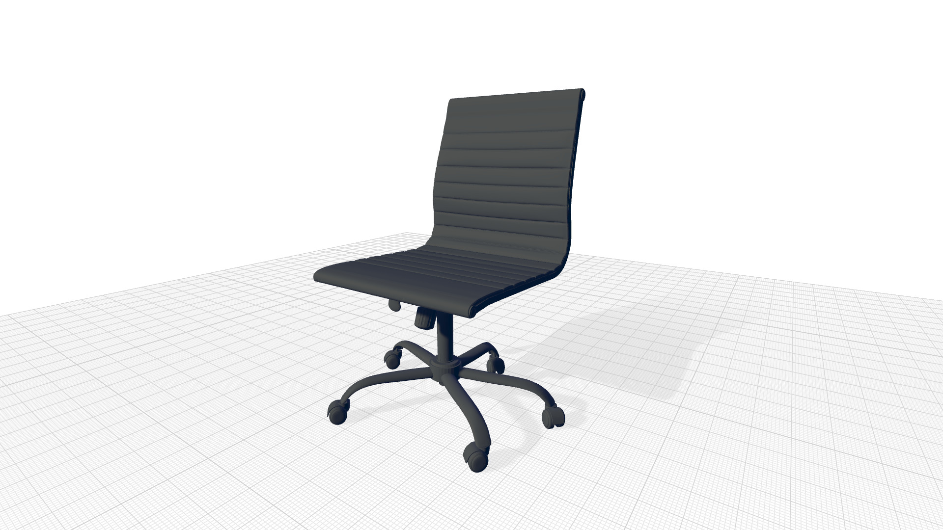 Aavyn Conference Chair 3D model_5