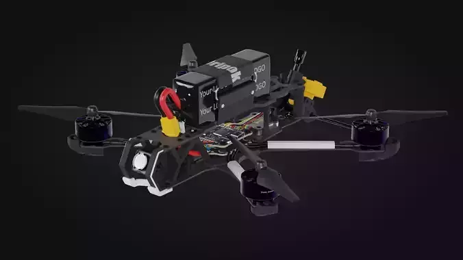 FPV Drone SpeedyBee Master 5 V2 3D model