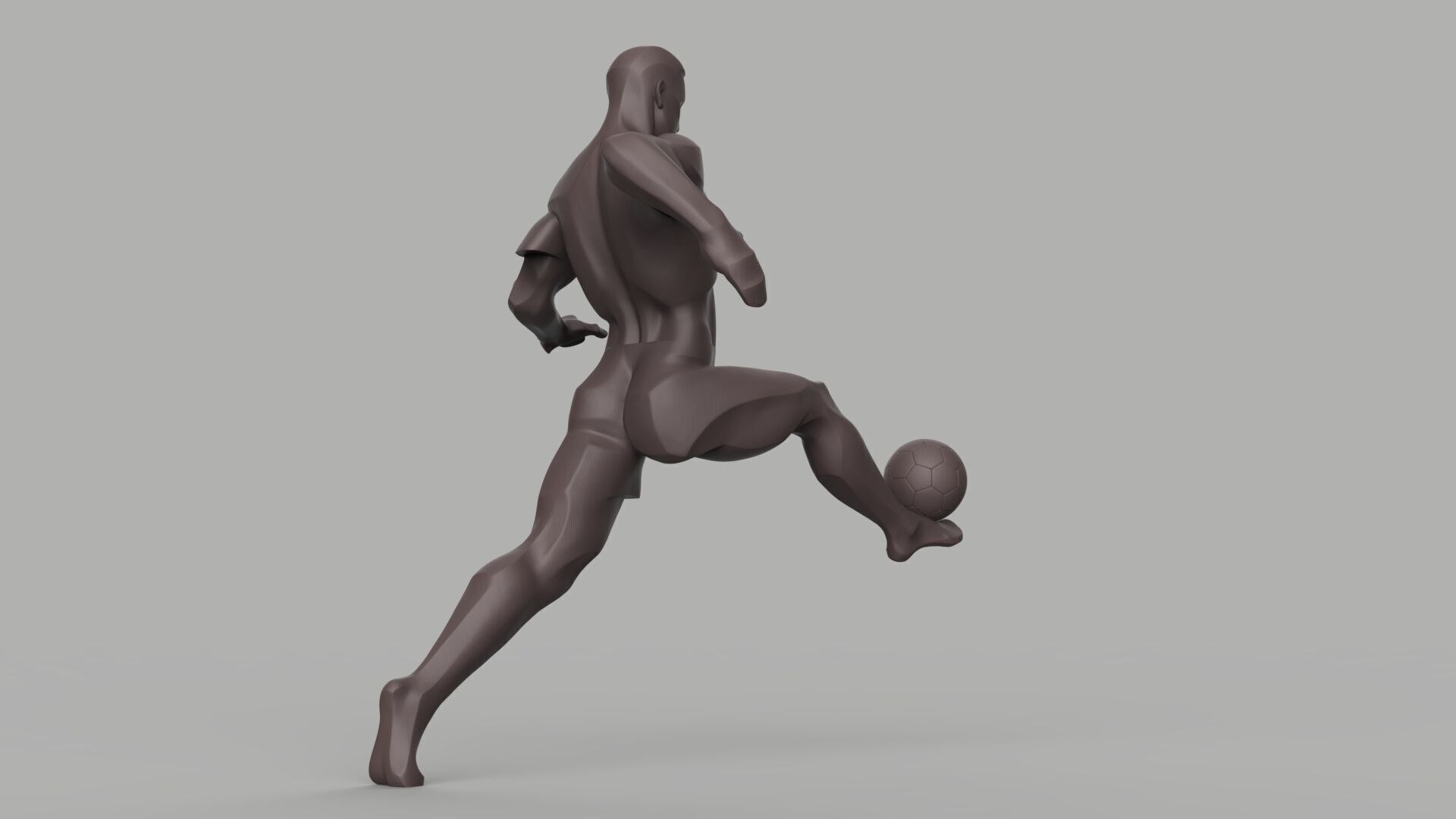 Soccer player  3D model_12