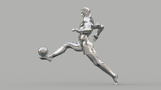 Soccer player  3D model