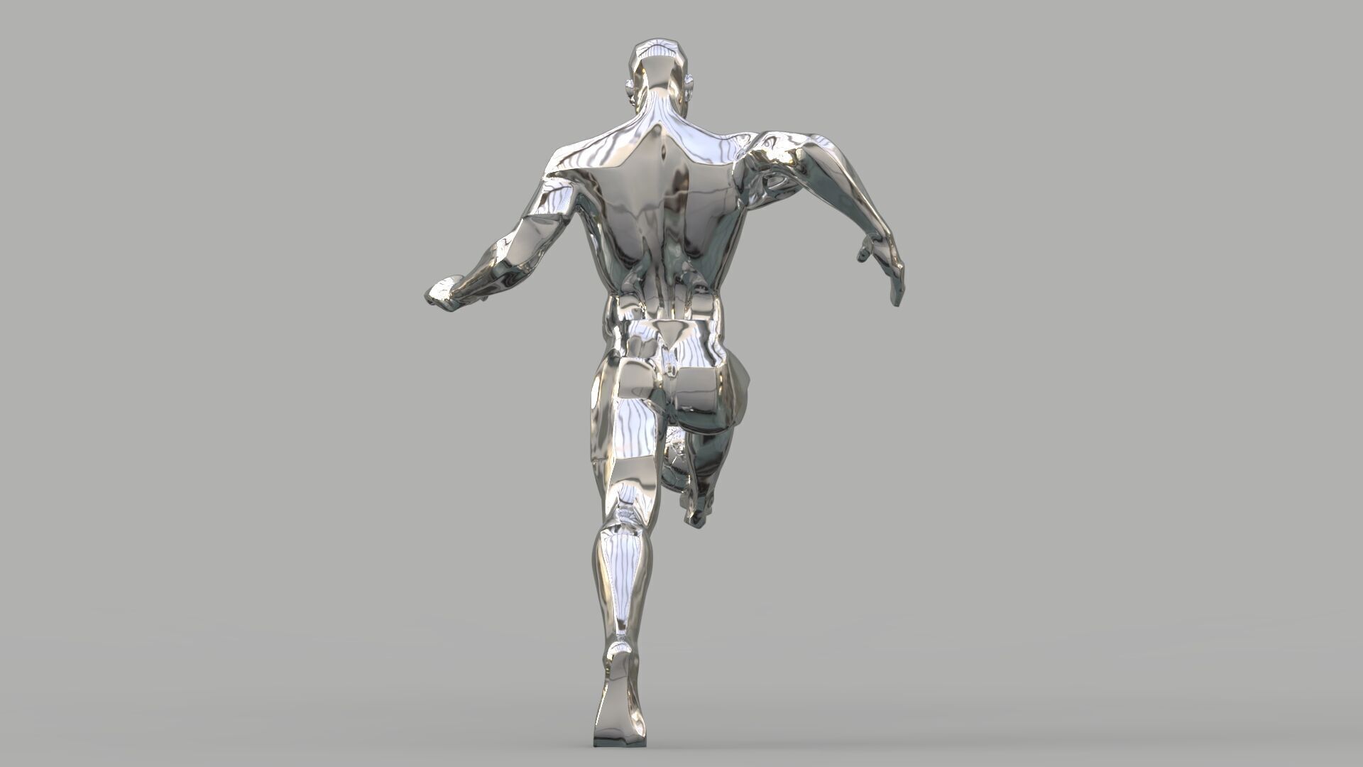 Soccer player  3D model_2