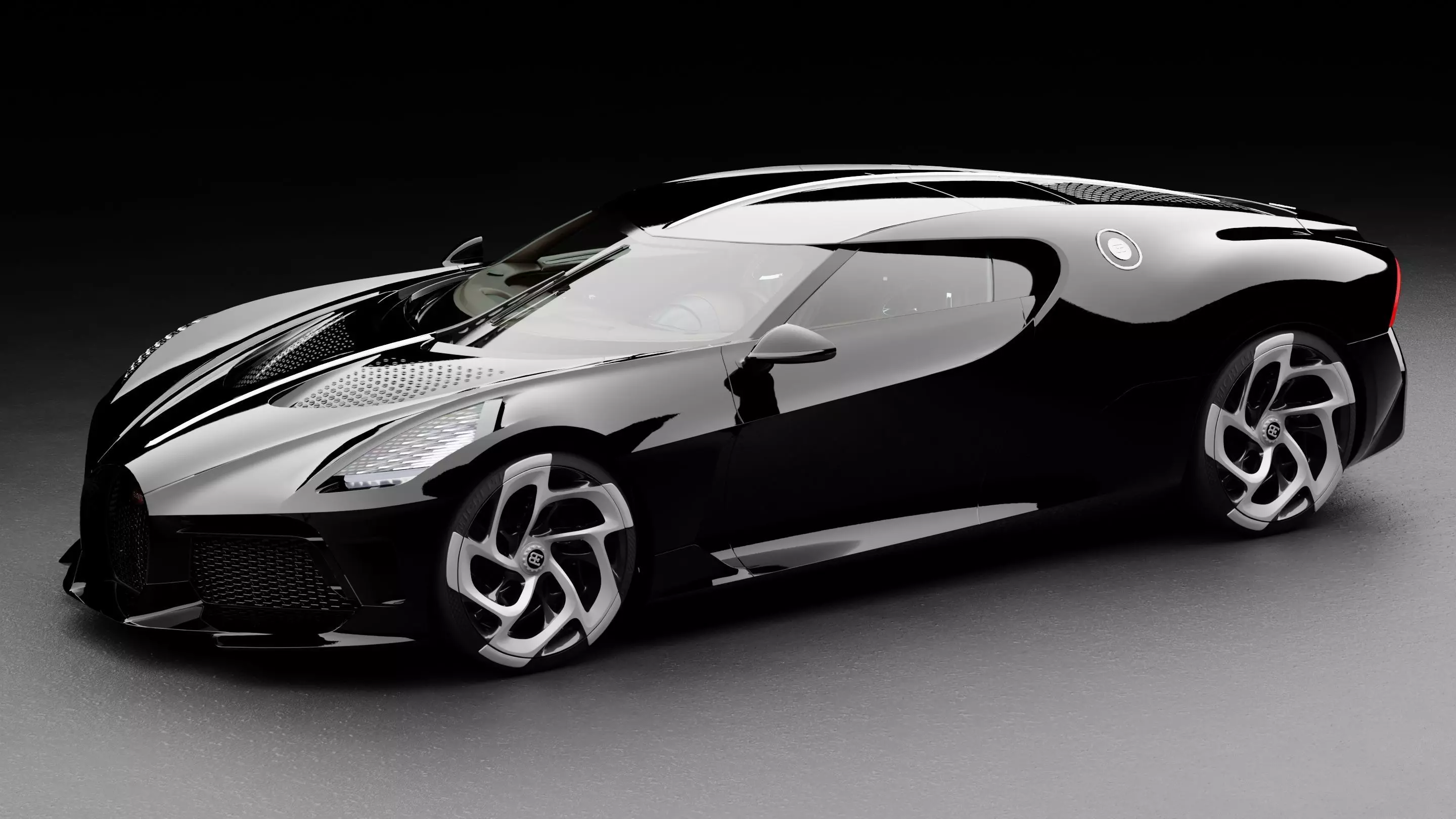 Bugatti La Voiture Noire 3D model_0